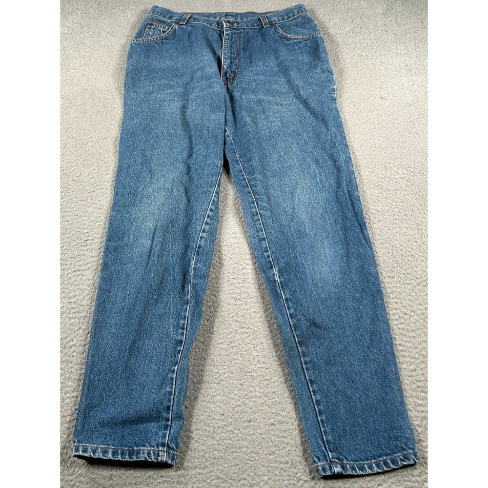 Vintage Levi Jeans Women's 16 30x29 Blue Straight White Tab Made In‎ USA Y2K